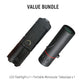 P50 LED Flashlight with Portable Monocular Telescope