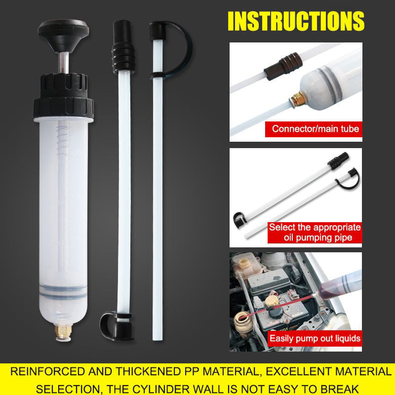Manual Automotive Oil Fluid Extractor Pump for Car Repair