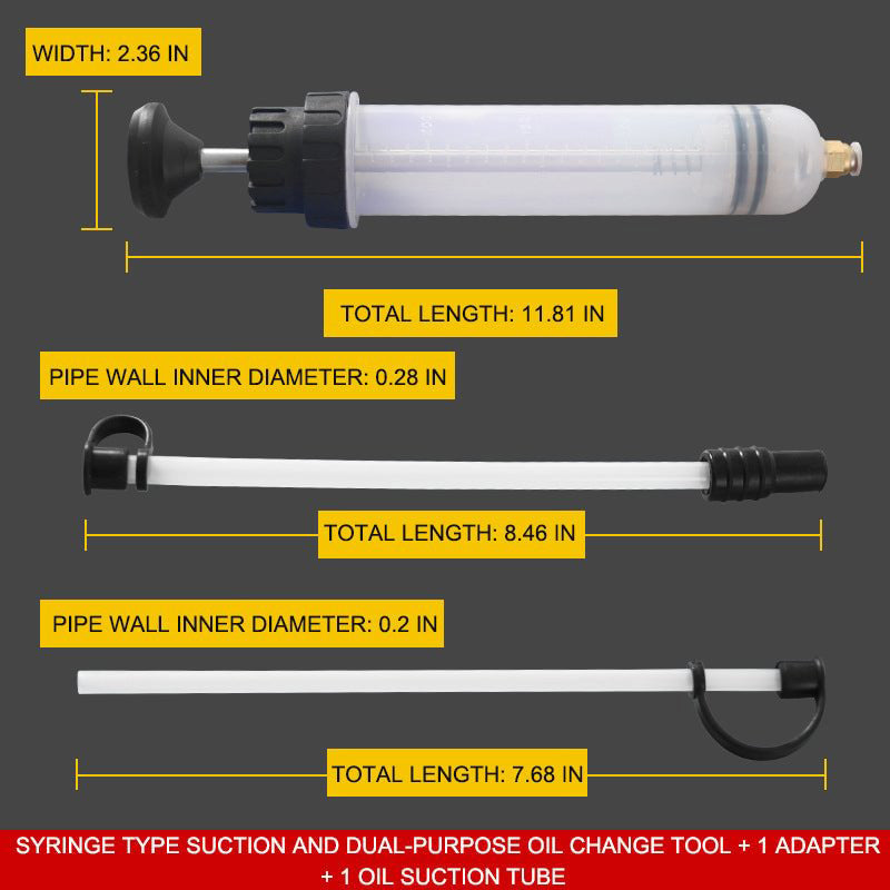 Manual Automotive Oil Fluid Extractor Pump for Car Repair