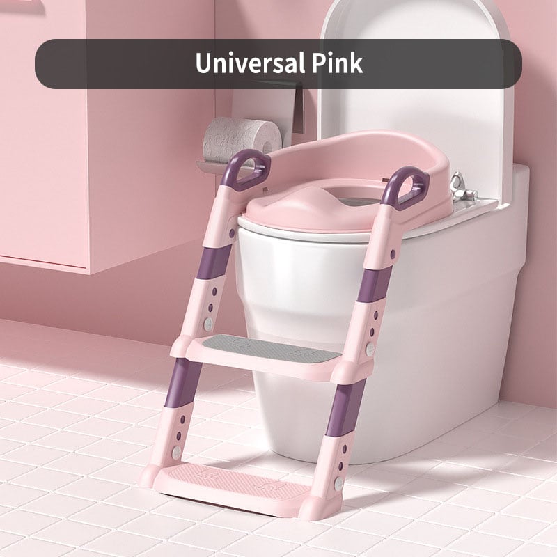 Kids' Potty Training Toilet Seat with Ladder