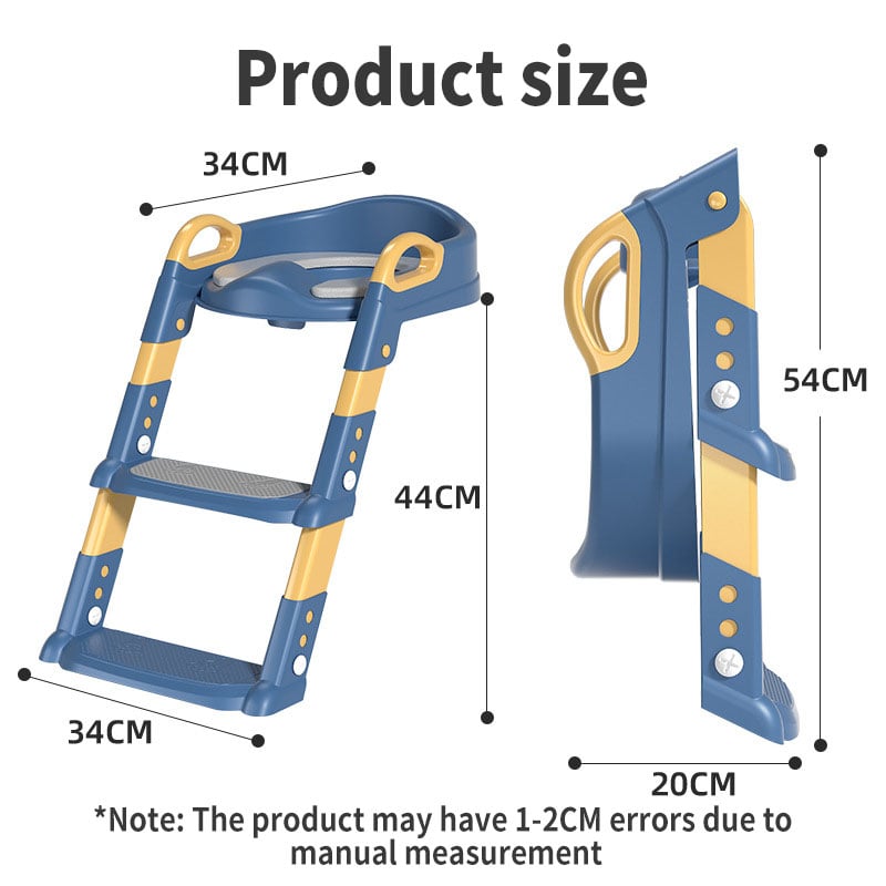 Kids' Potty Training Toilet Seat with Ladder
