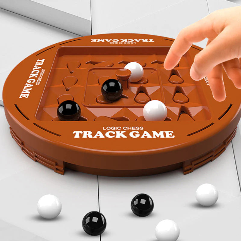 Logic Chess Track Game Set 4-Player Strategy Board Game