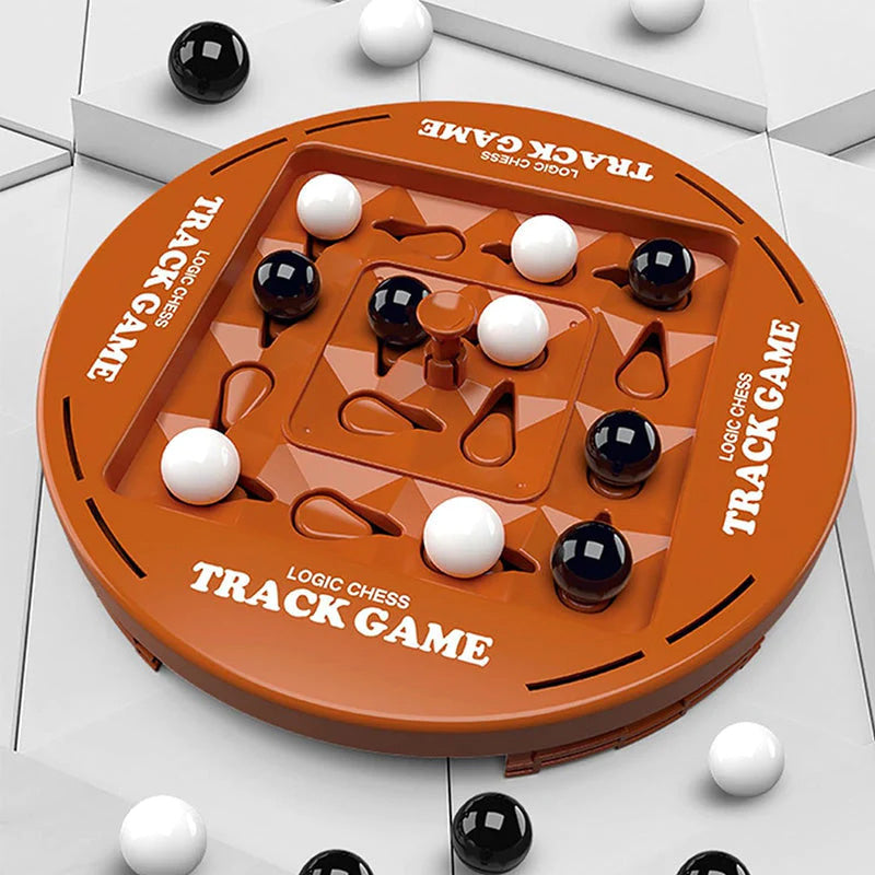 Logic Chess Track Game Set 4-Player Strategy Board Game