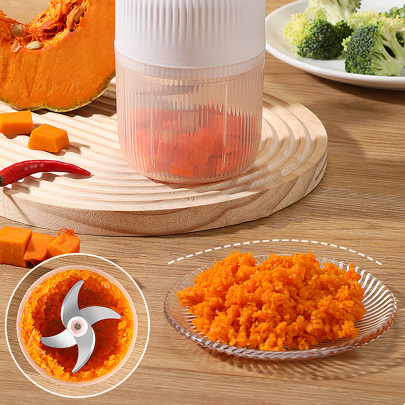 Cordless Electric Garlic Chopper and Grinder