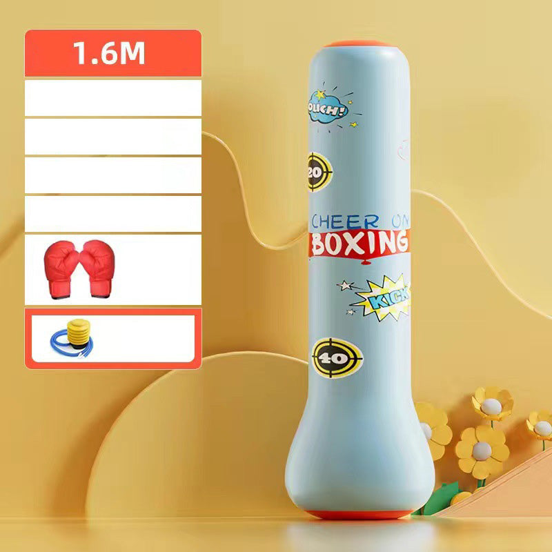 Kids Inflatable Boxing Tumbler with Pump