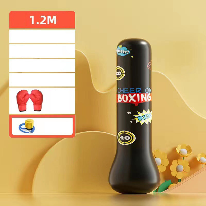 Kids Inflatable Boxing Tumbler with Pump