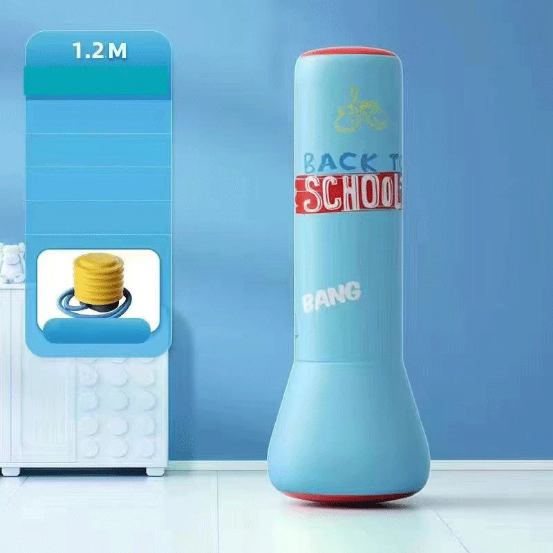 Kids Inflatable Boxing Tumbler with Pump