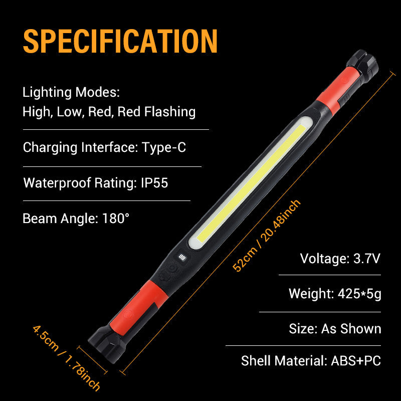 Magnetic Rechargeable LED Work Light