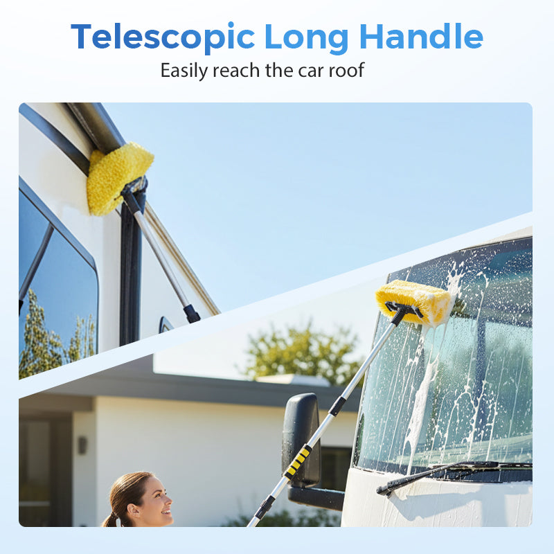 Extendable Car Wash Brush with 152 cm Handle