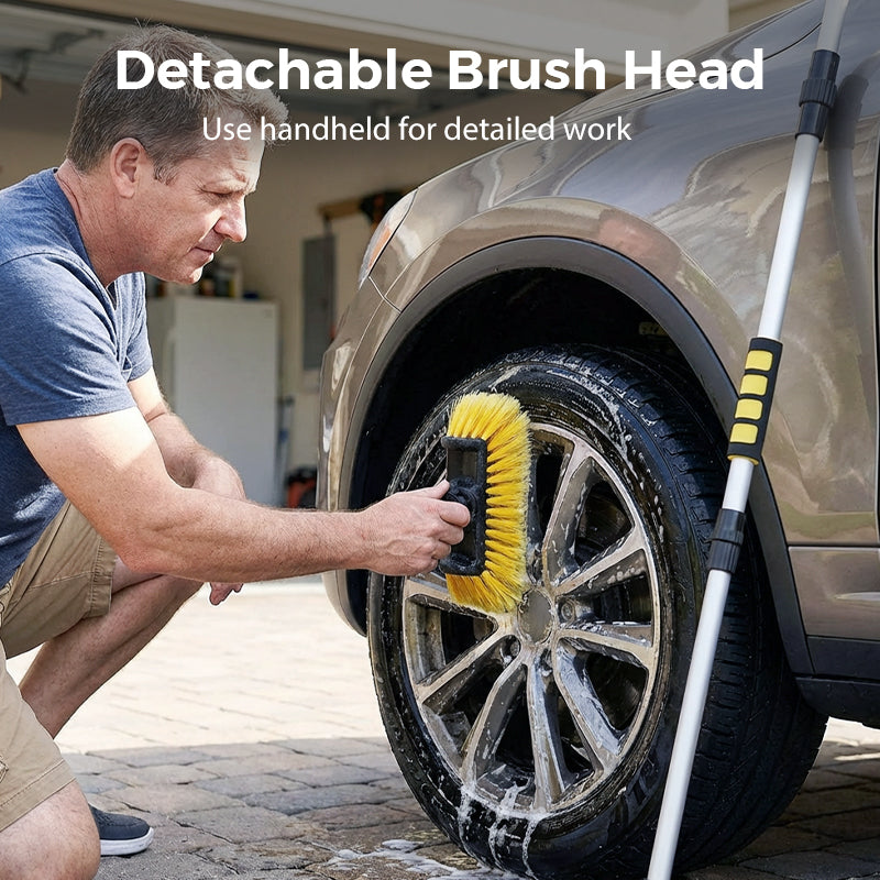Extendable Car Wash Brush with 152 cm Handle