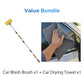 Extendable Car Wash Brush with 152 cm Handle