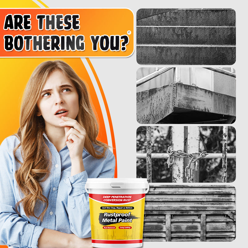 Rustproof Metal Paint for Interior and Exterior Surfaces