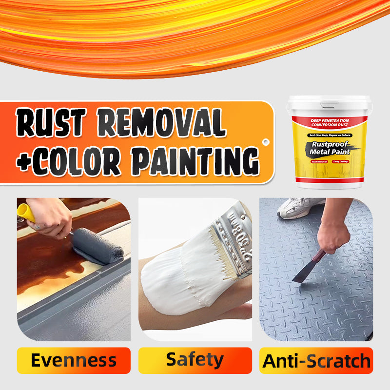 Rustproof Metal Paint for Interior and Exterior Surfaces