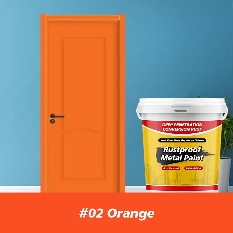 Rustproof Metal Paint for Interior and Exterior Surfaces