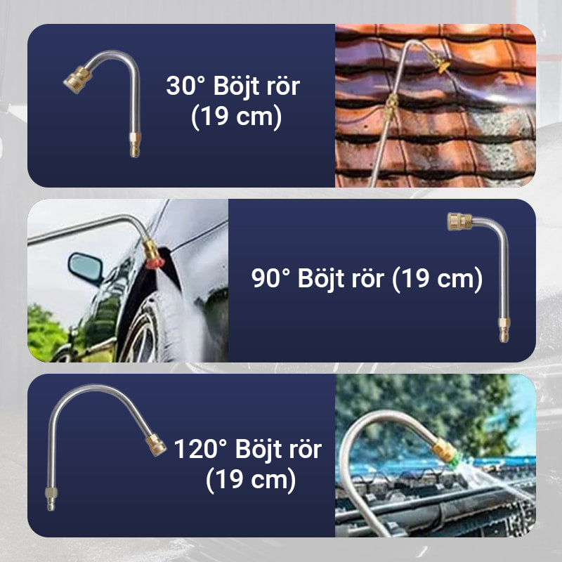 4000 PSI Telescopic Pressure Washer Wand with 3-in-1 Nozzle