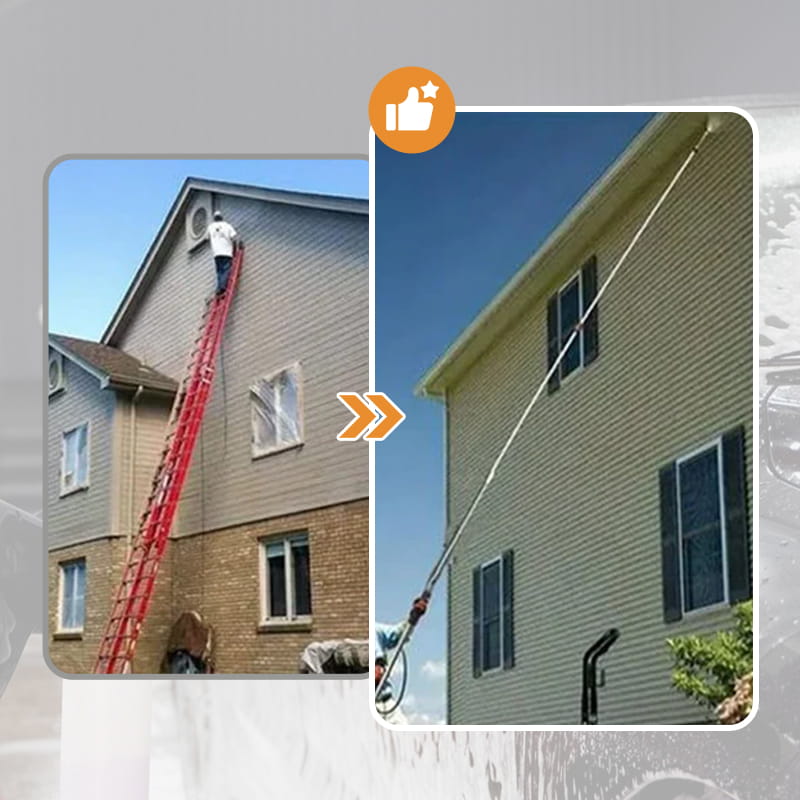 4000 PSI Telescopic Pressure Washer Wand with 3-in-1 Nozzle