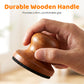 Wooden Pet Nail File with Replaceable Pads Gentle Paw Grooming Tool