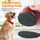 Wooden Pet Nail File with Replaceable Pads Gentle Paw Grooming Tool