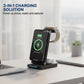 3-in-1 Foldable Magnetic Wireless Charging Station