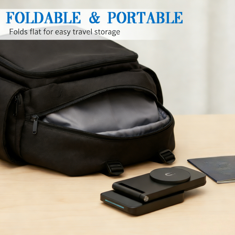 3-in-1 Foldable Magnetic Wireless Charging Station