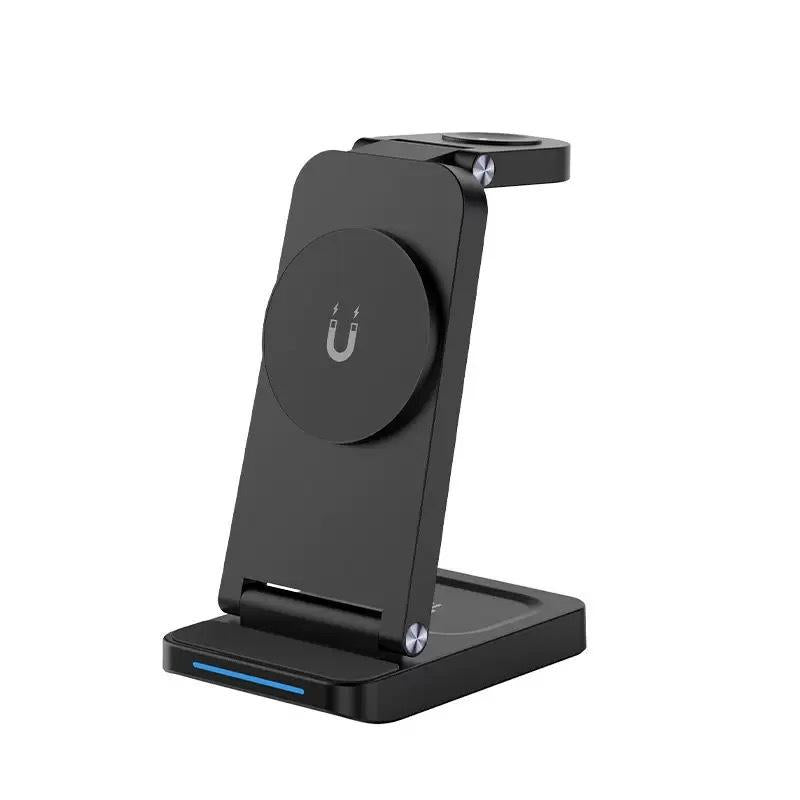 3-in-1 Foldable Magnetic Wireless Charging Station