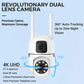 360° Pan & Tilt 4K Dual Lens Outdoor Security Camera