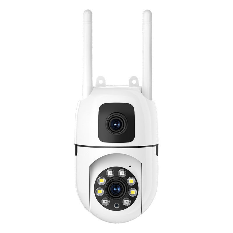 360° Pan & Tilt 4K Dual Lens Outdoor Security Camera