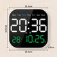 Multifunctional Digital Alarm Clock with Remote Control and Temperature Display