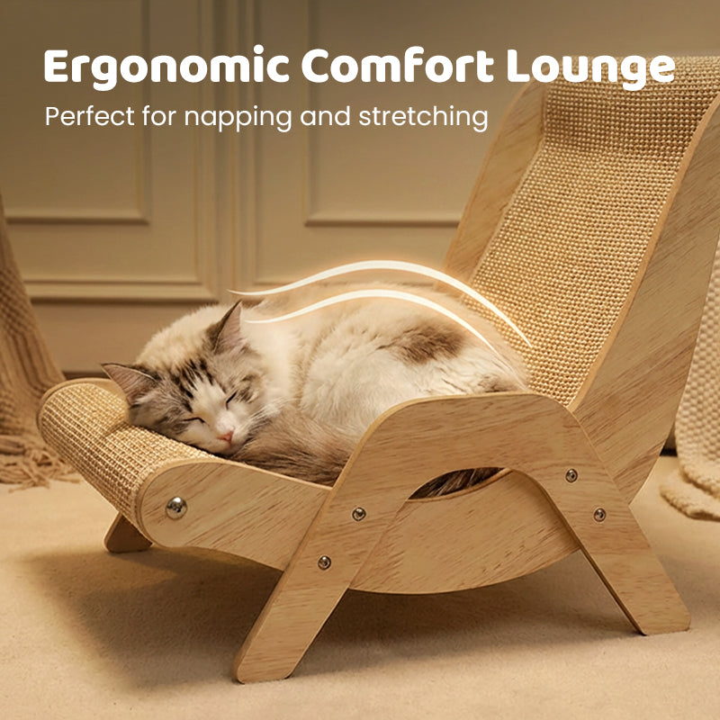 2-in-1 Sisal Cat Scratching Lounger