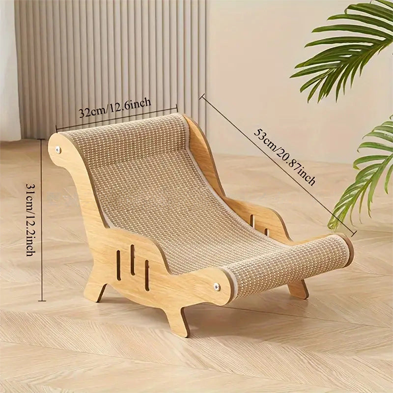 2-in-1 Sisal Cat Scratching Lounger