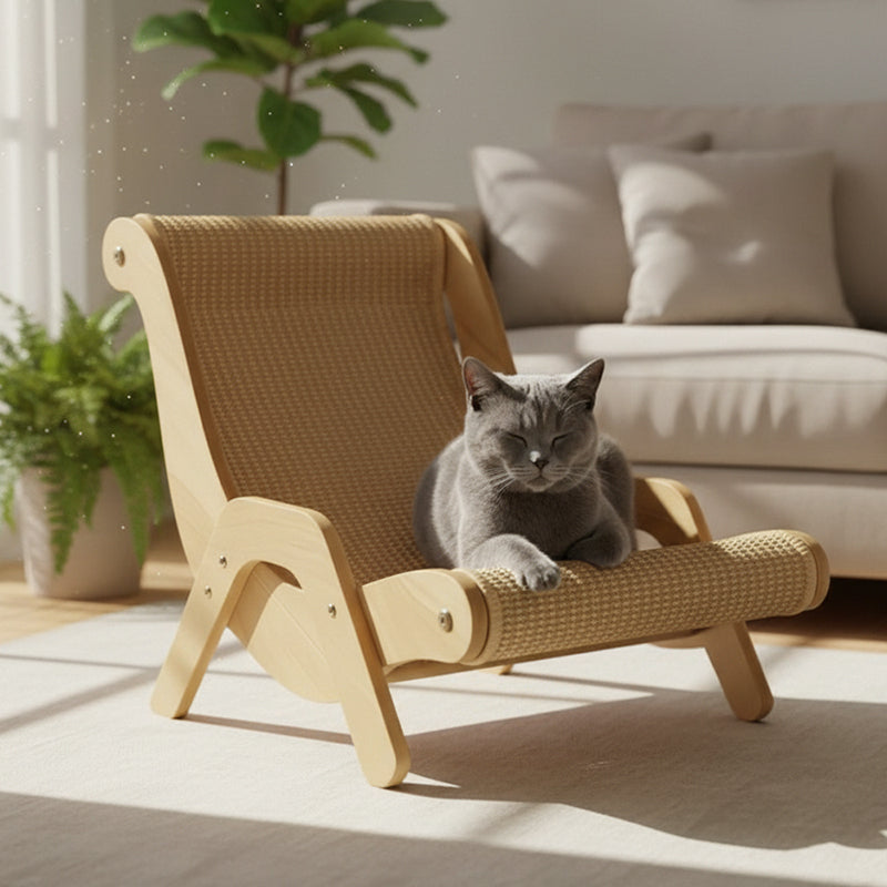 2-in-1 Sisal Cat Scratching Lounger