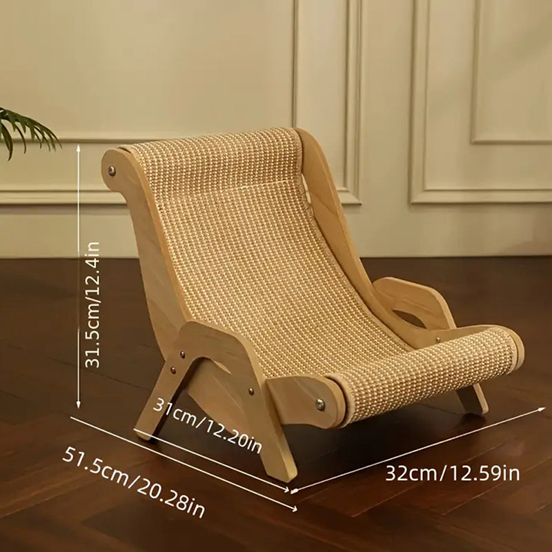2-in-1 Sisal Cat Scratching Lounger