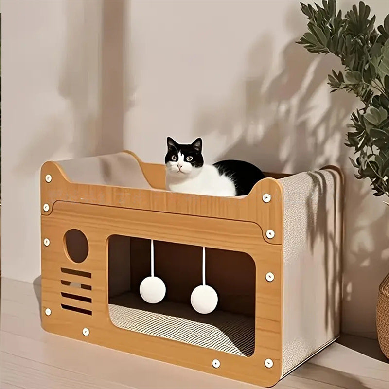 2-in-1 Sisal Cat Scratching Lounger