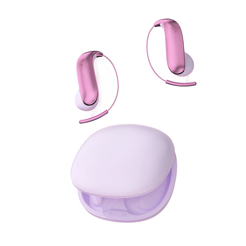 Wireless Open-Ear Earbuds Bluetooth 6.0 IPX5 Sweatproof with Charging Case