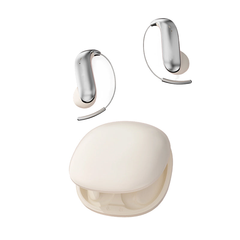 Wireless Open-Ear Earbuds Bluetooth 6.0 IPX5 Sweatproof with Charging Case