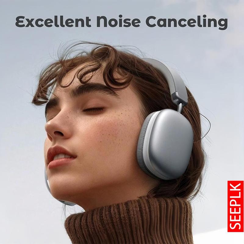 Wireless Bluetooth Headphones with 40-Hour Playtime & 360° Sound