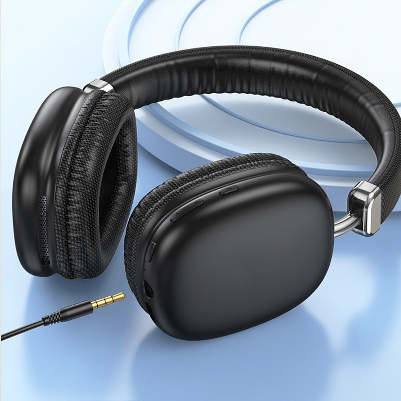 Wireless Bluetooth Headphones with 40-Hour Playtime & 360° Sound