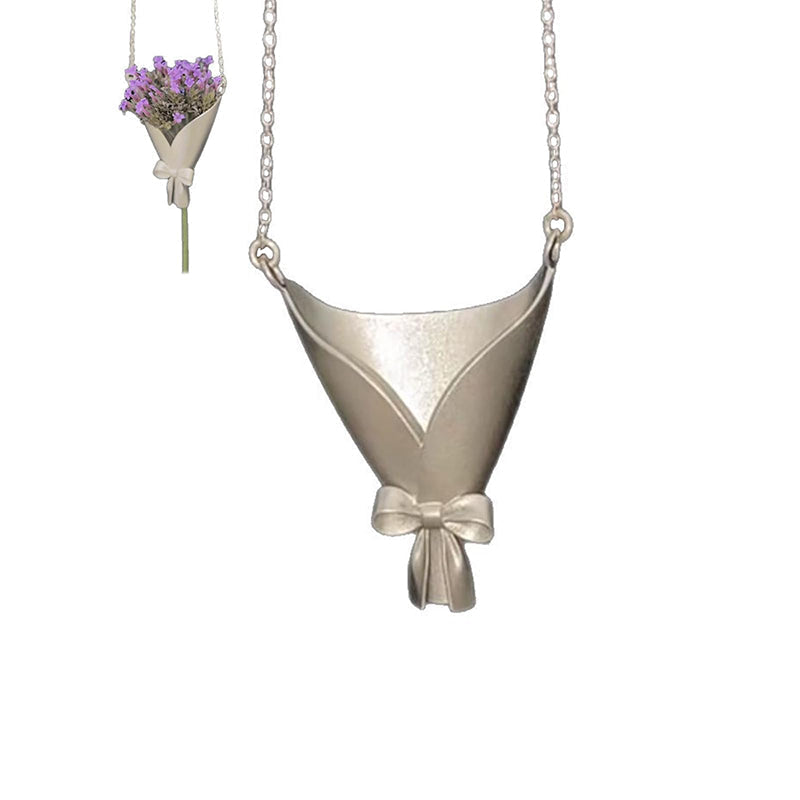 DIY Bouquet Necklace