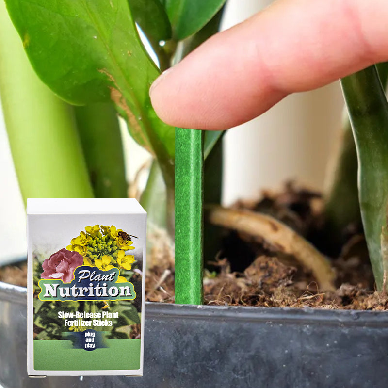 Long-Lasting Plant Food Sticks for Roots Leaves and Blooms