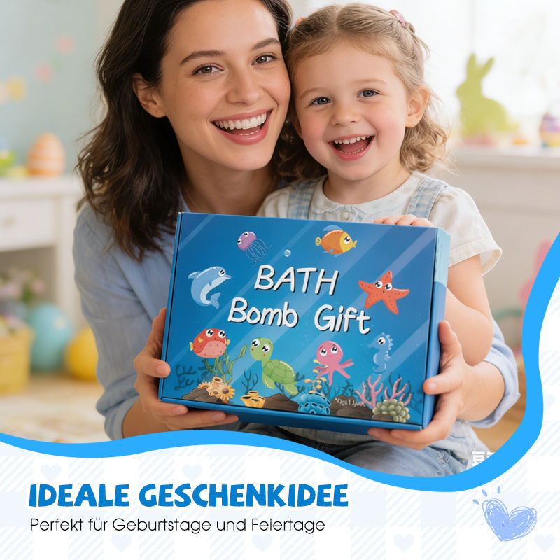 Kids' Bath Bomb Gift Set with Surprise Toys