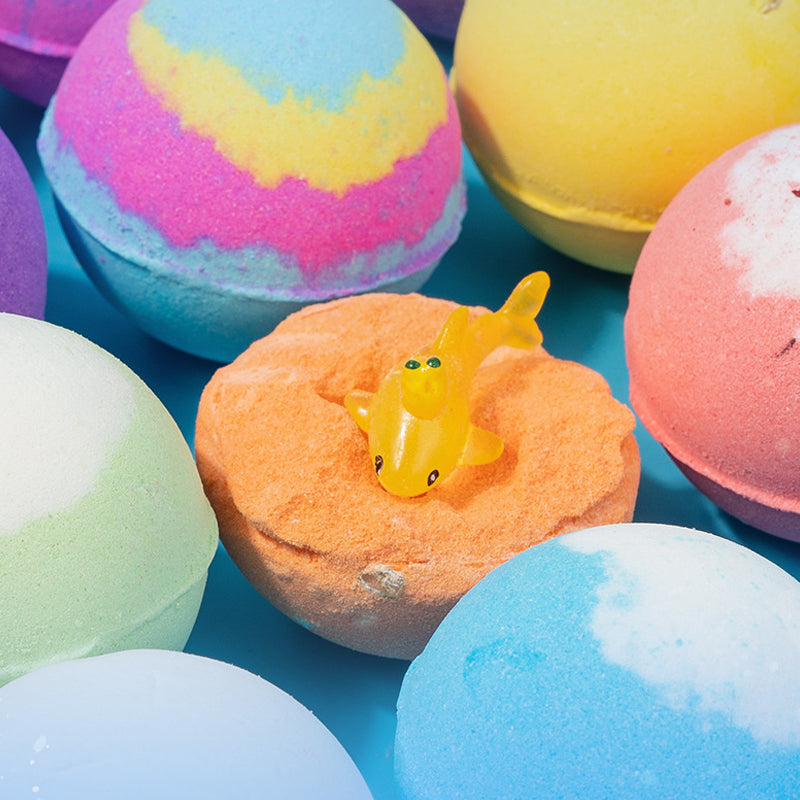 Kids' Bath Bomb Gift Set with Surprise Toys