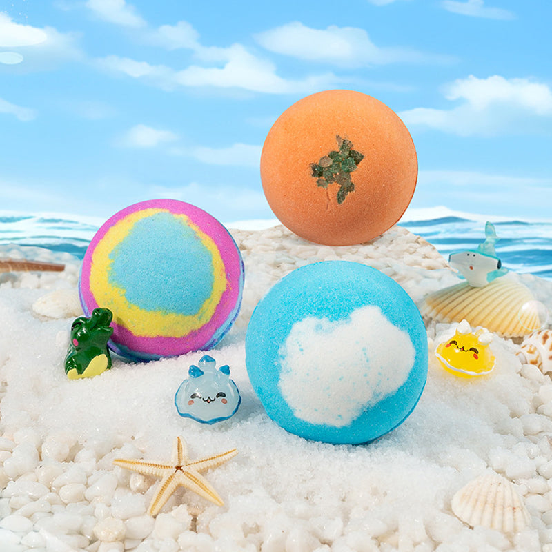 Kids' Bath Bomb Gift Set with Surprise Toys