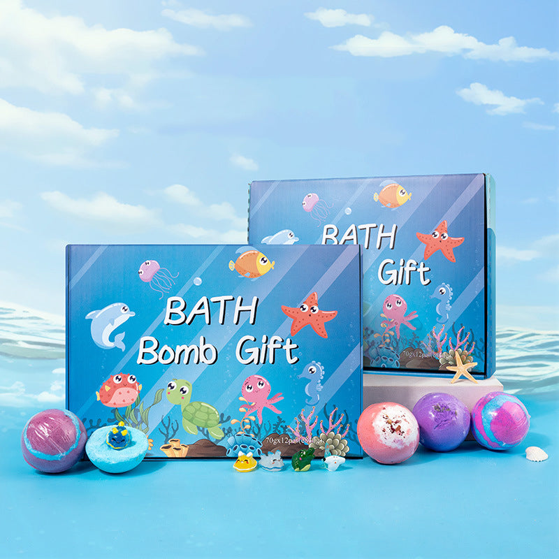 Kids' Bath Bomb Gift Set with Surprise Toys