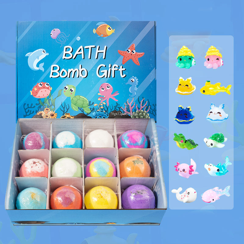 Kids' Bath Bomb Gift Set with Surprise Toys