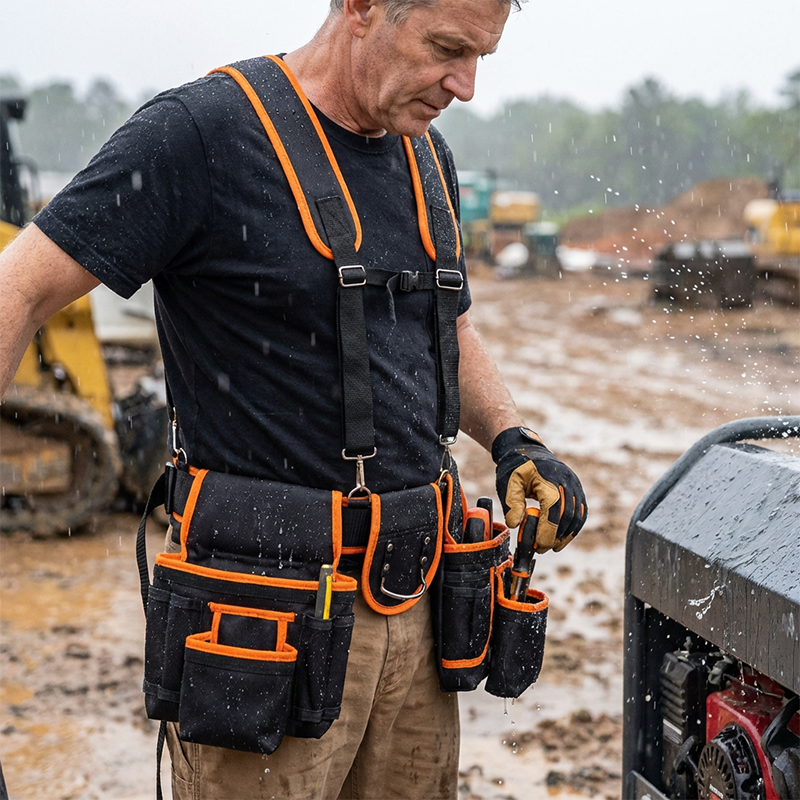 Professional Organizer Tool Pouch Belt