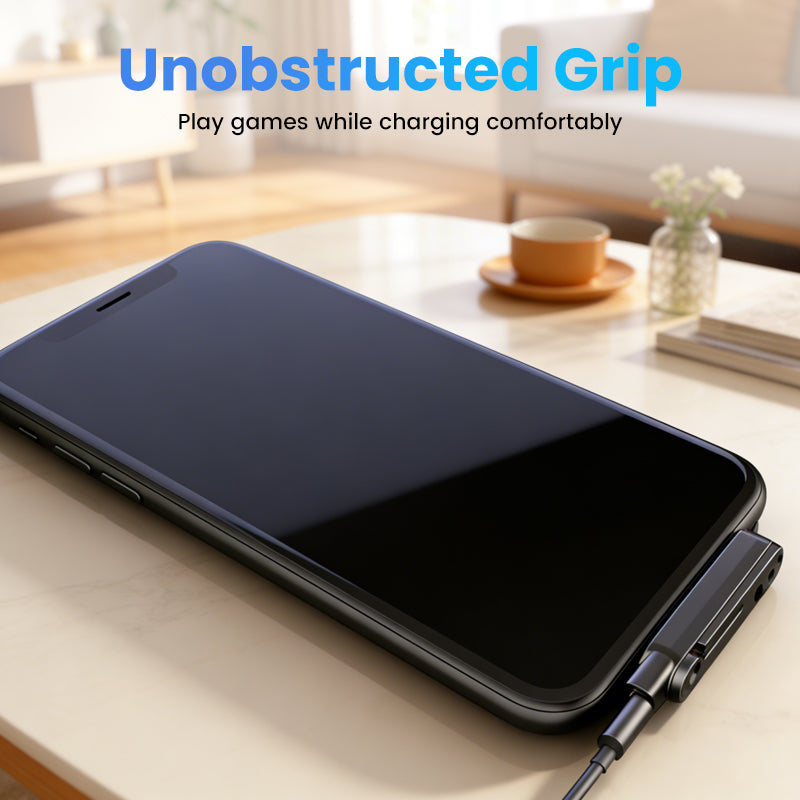 240W Fast Charging Adapter with 360° Foldable Phone Stand