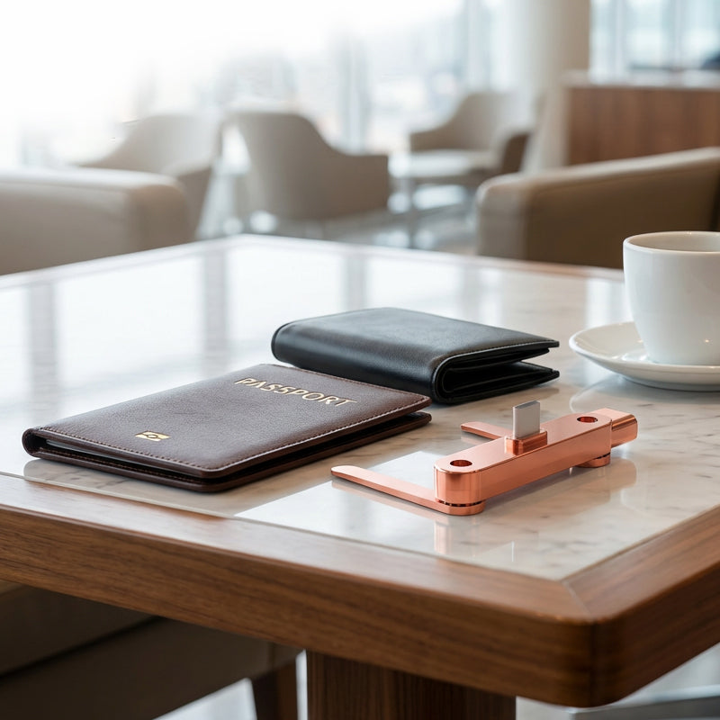 240W Fast Charging Adapter with 360° Foldable Phone Stand
