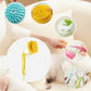 Pet Bath Brush with Long Handle & Shampoo Dispenser
