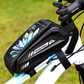 Water-Resistant Large Capacity Bicycle Top Tube Bag with Phone Pouch
