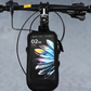 Water-Resistant Large Capacity Bicycle Top Tube Bag with Phone Pouch